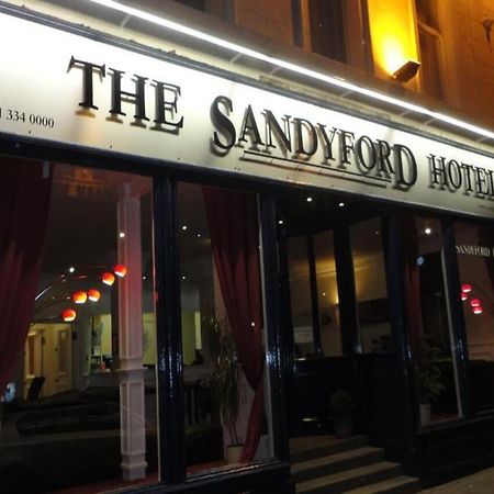 Sandyford Hotel Glasgow Exterior foto