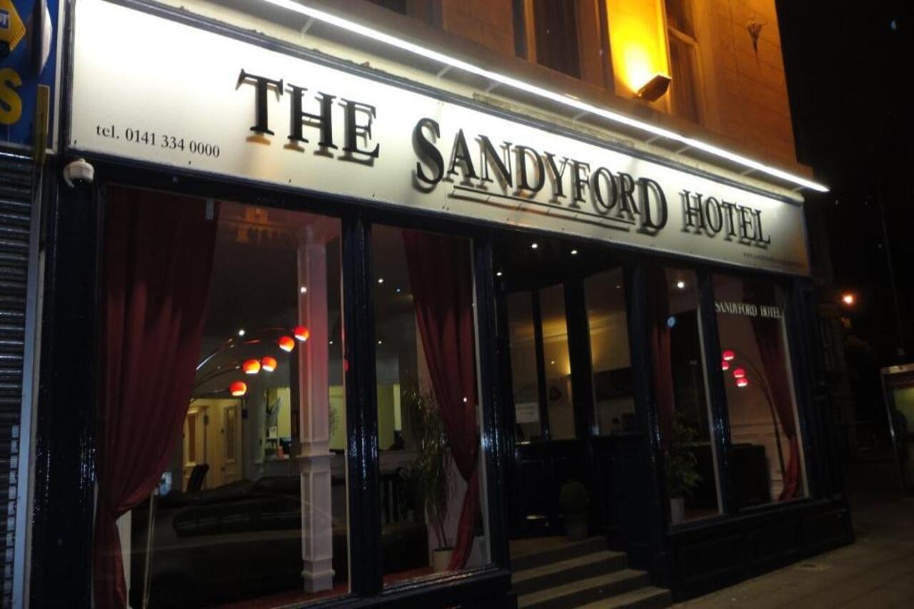 Sandyford Hotel Glasgow Exterior foto